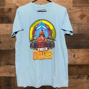 Dr. Who and the Daleks T-Shirt Size Large
